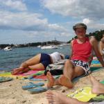Rovigno - In spiaggia