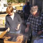 Carol e Luigi al BBQ