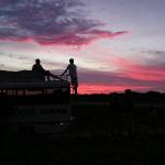 Australian outback sheep station