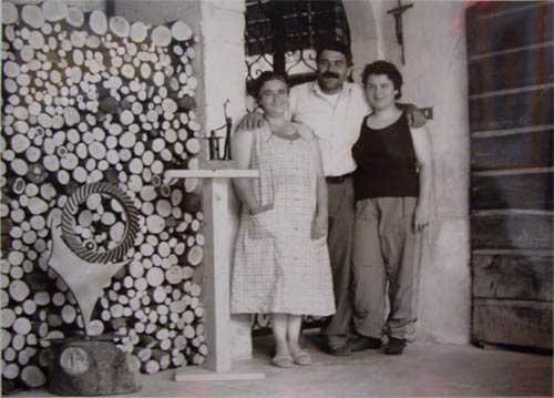 Diego con la famiglia