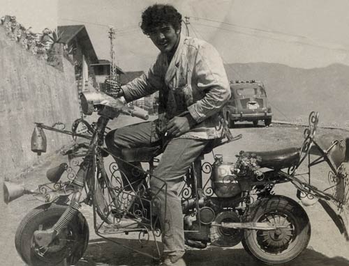 Diego in Lambretta