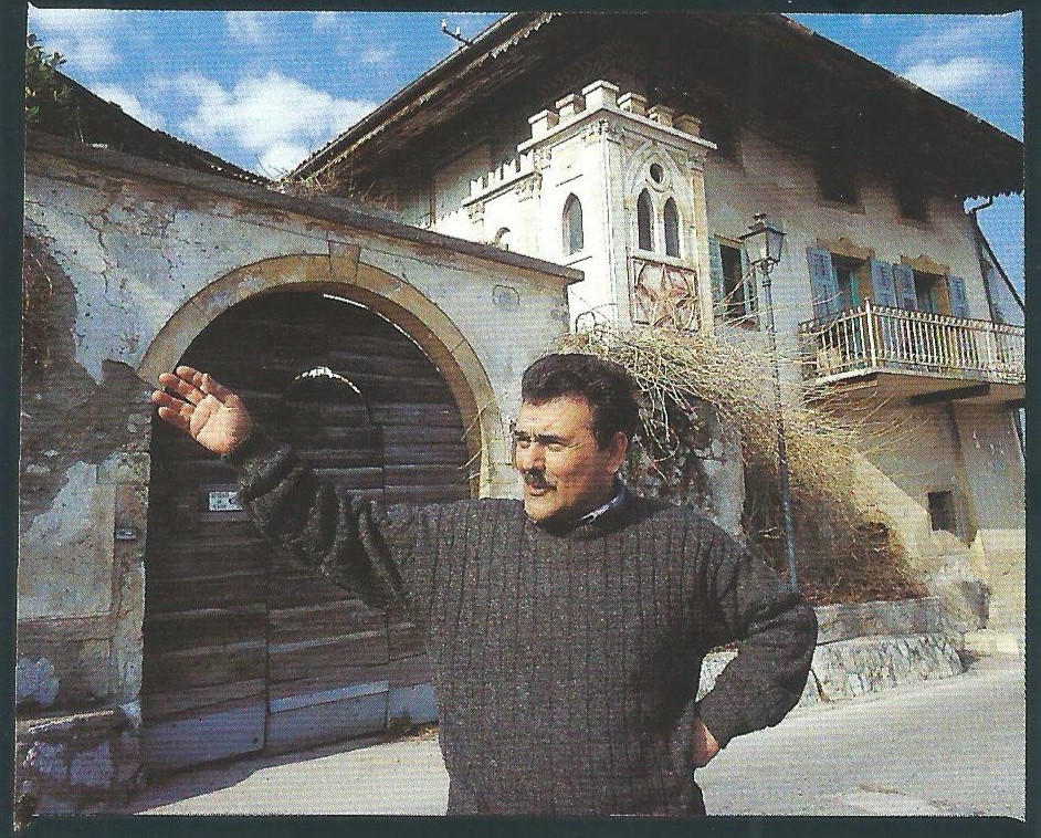 Diego Zeni e la sua casa a Folaso